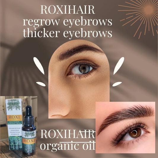 Grow full thick eyebrows with orgnics