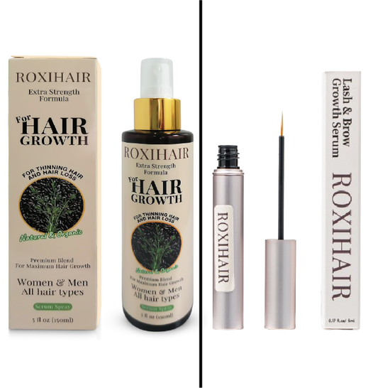 Bundle & Save! - Hair Growth Spray & Eyelash & Eyebrow Growth Serum