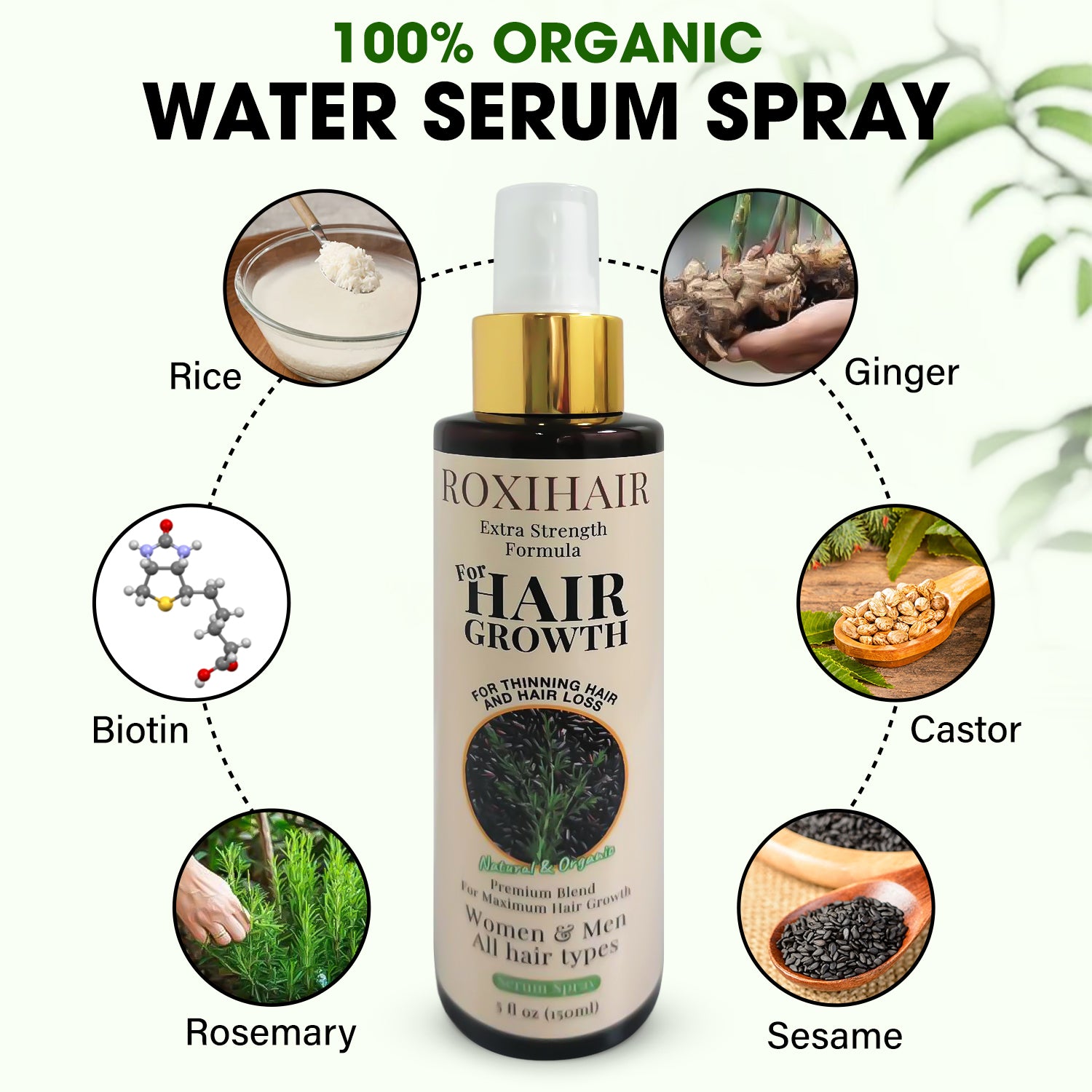 Hair Growth Spray - Extra Strength Formula