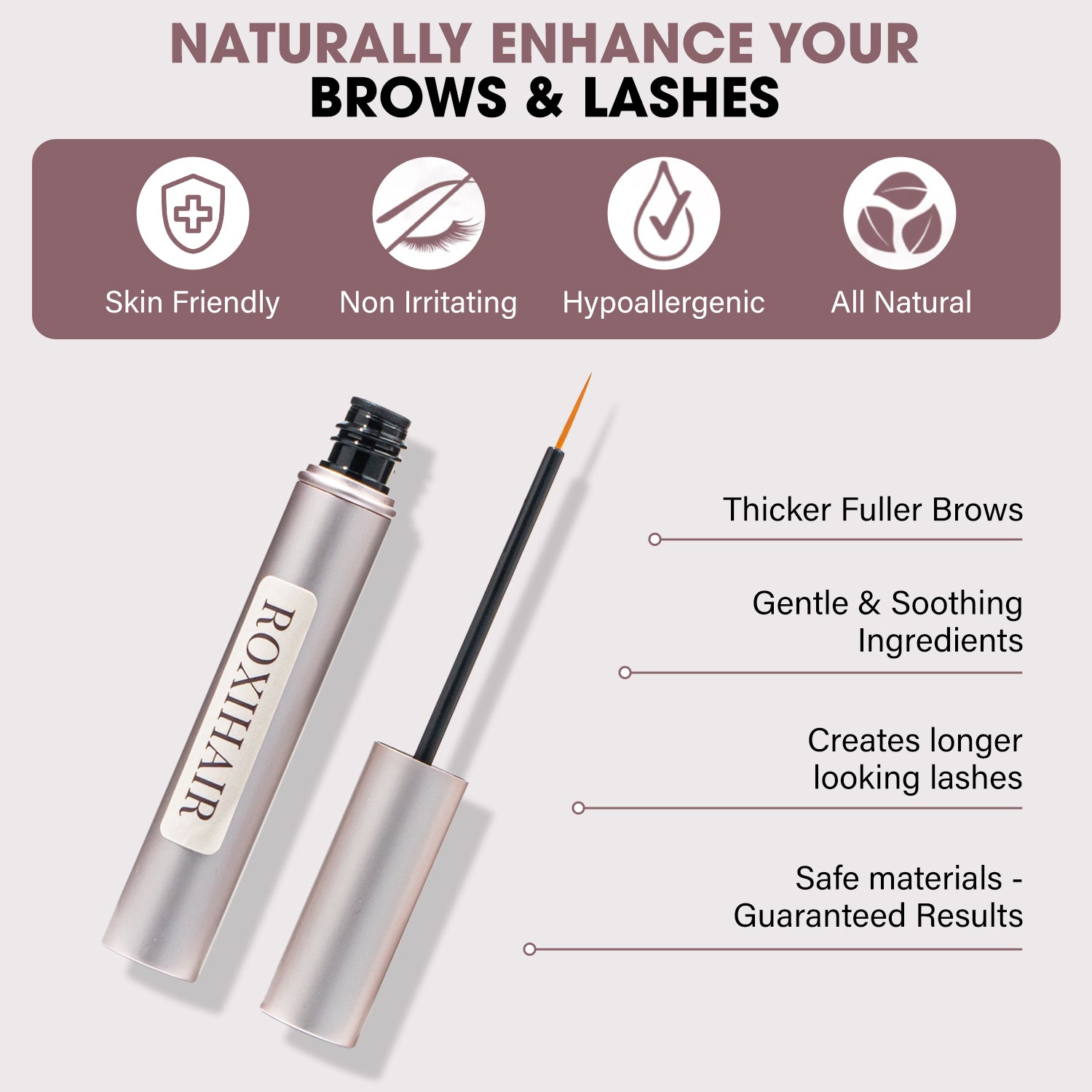 Eyelash & Eyebrow Growth Serum - Easy to apply