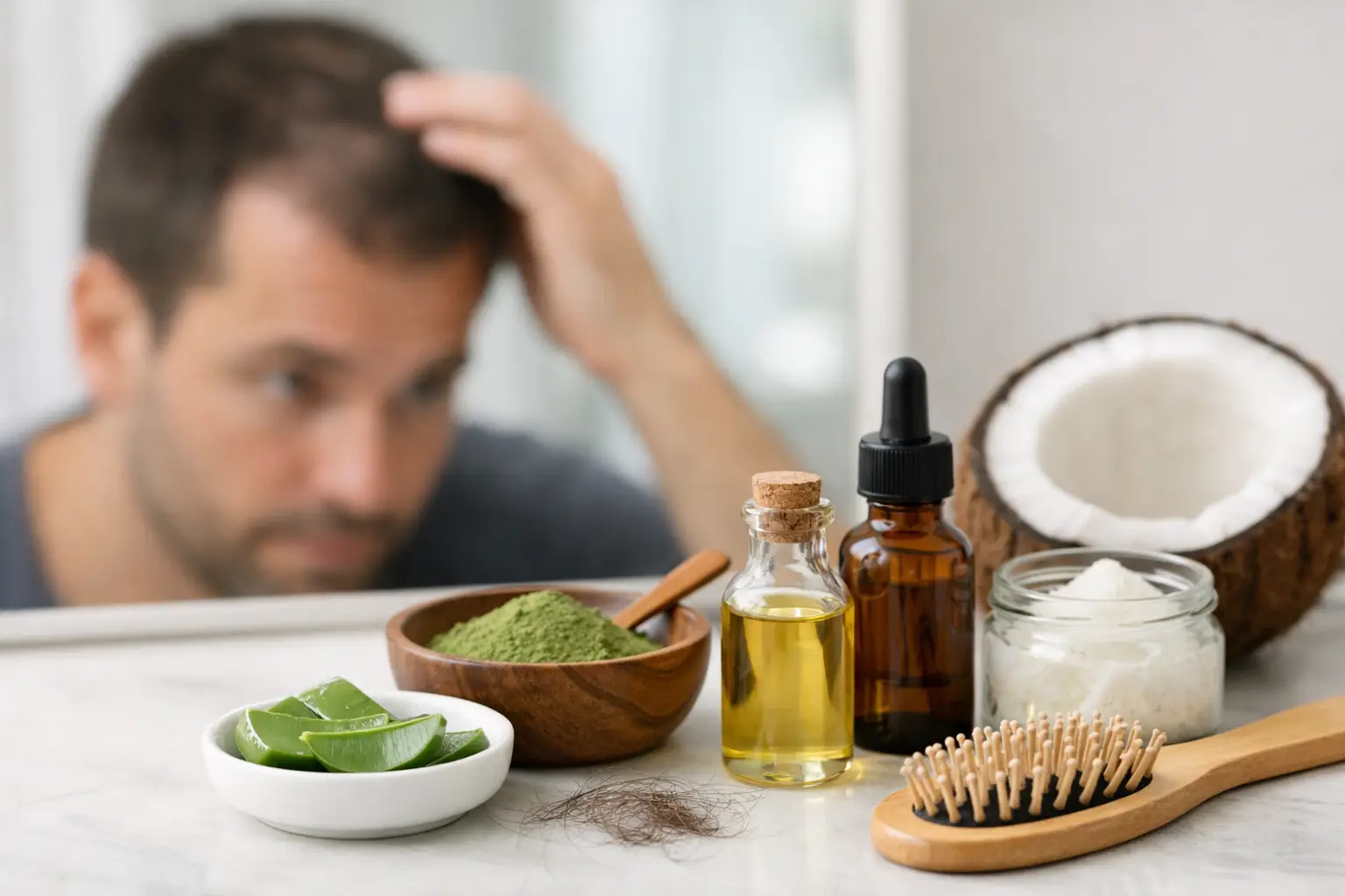 Natural Hair Loss Solution at Home That Works
