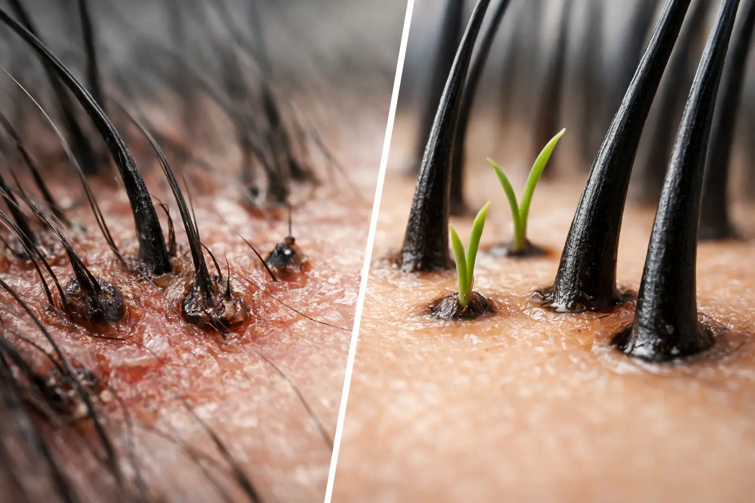 Can Damaged Follicles Grow Hair Again?