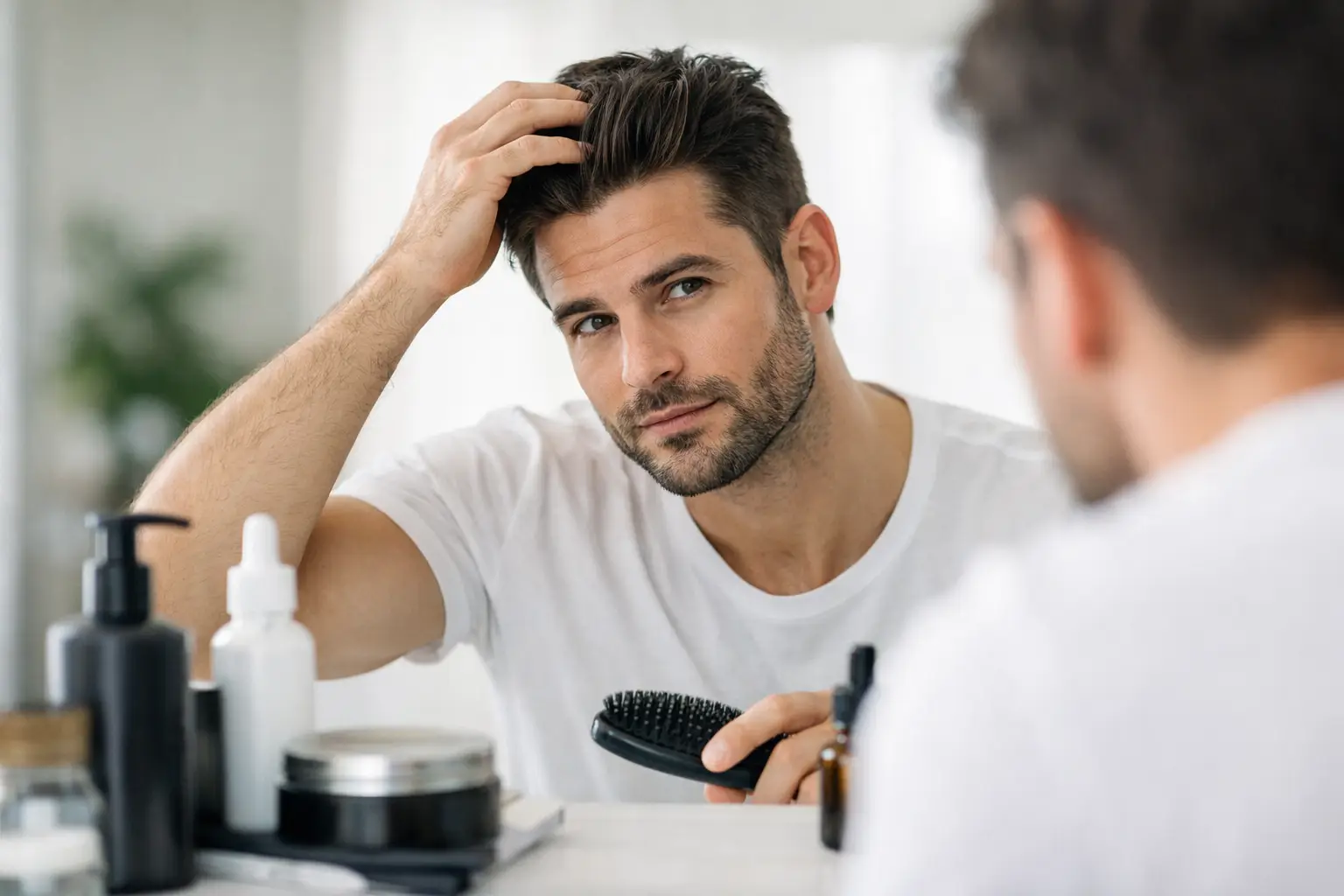 Mens Hair Density Routine That Actually Helps