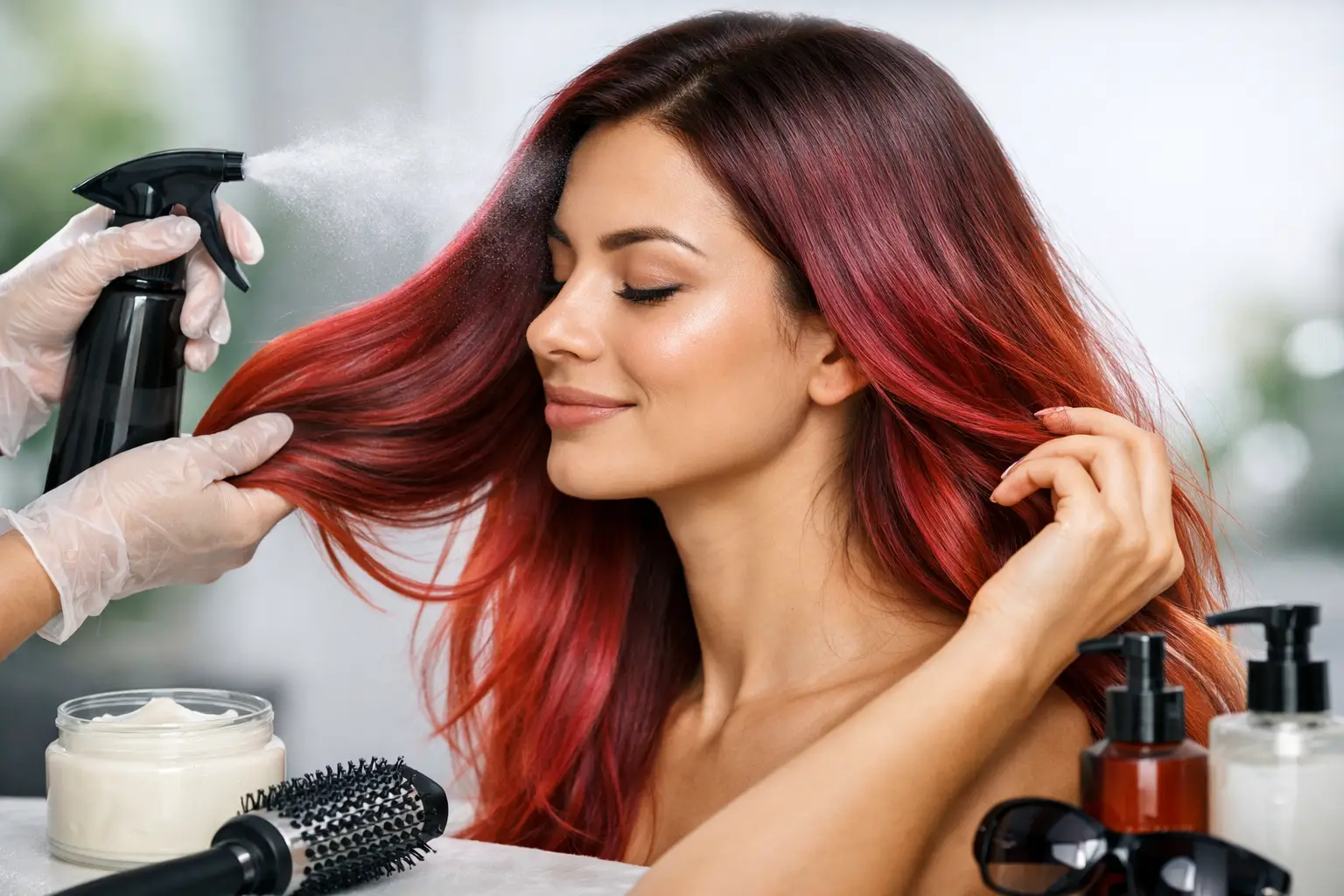 How to Protect Colored Hair Without Losing Shine